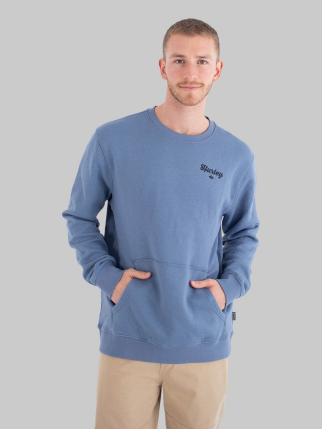 Hurley Fleece Top Printing Press Pasages Crew Sweat