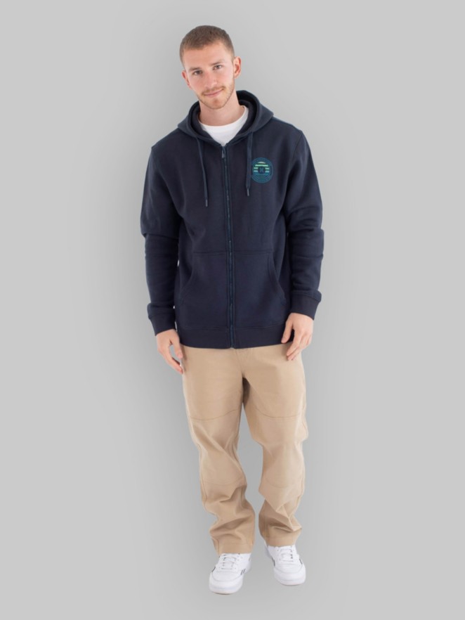 Hurley Fleece Top Printing Press Louis Zip Hoodie
