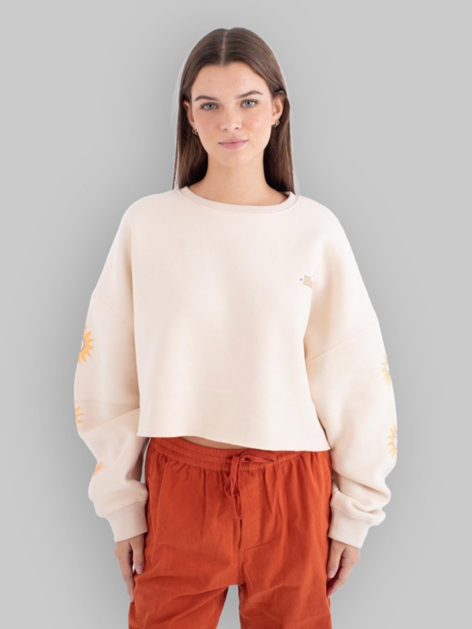 Hurley Island Crew Crop Sweater