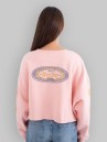 Hurley Island Crew Crop Sweater