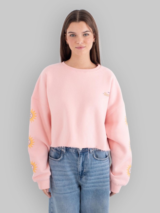 Hurley Island Crew Crop Sweater