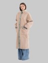 Hurley Long High Pile Comfort Button Jacket