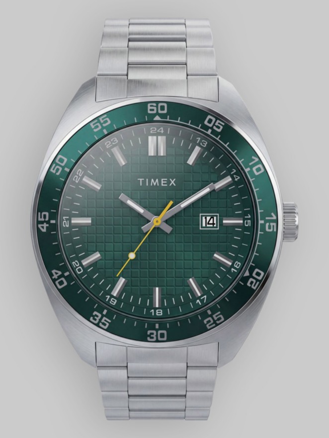 Timex Weston 3-Hand Case And Bracelet Horloge