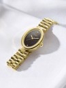 Timex Cavatina Luxe Gold-Tone Case&Bracelet Watch