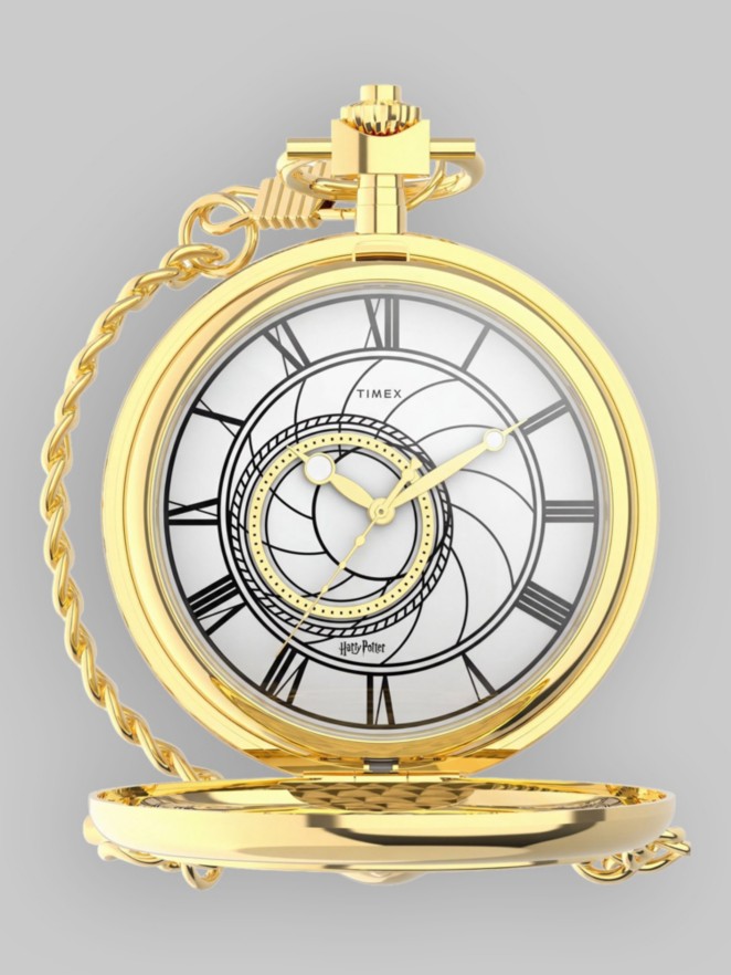 Timex Harry Potter Time Turner Pckt Case&Chain Wat