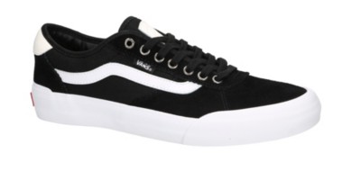 vans chima pro cork black canvas skate shoes