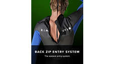 Omega 3/2 Gb Back Zip Neoprenanzug