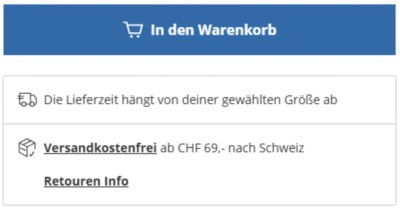 Lieferzeiten