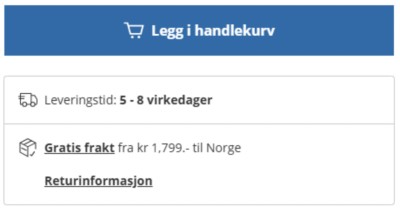 Delivery times