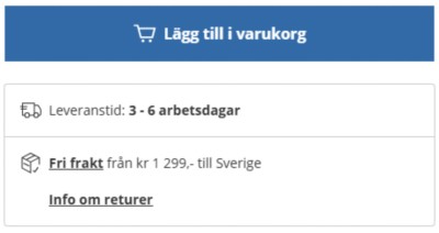 Delivery times