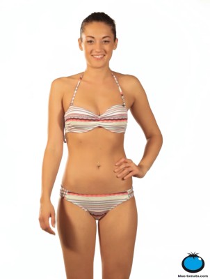 Structure Molded Wire B-Cup Bikinit
