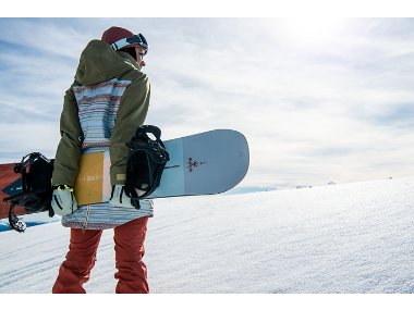 Freeride Snowboardbindung