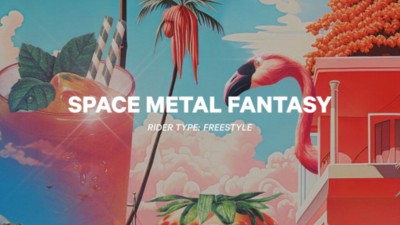 Space Metal Fantasy 2025 Snowboard