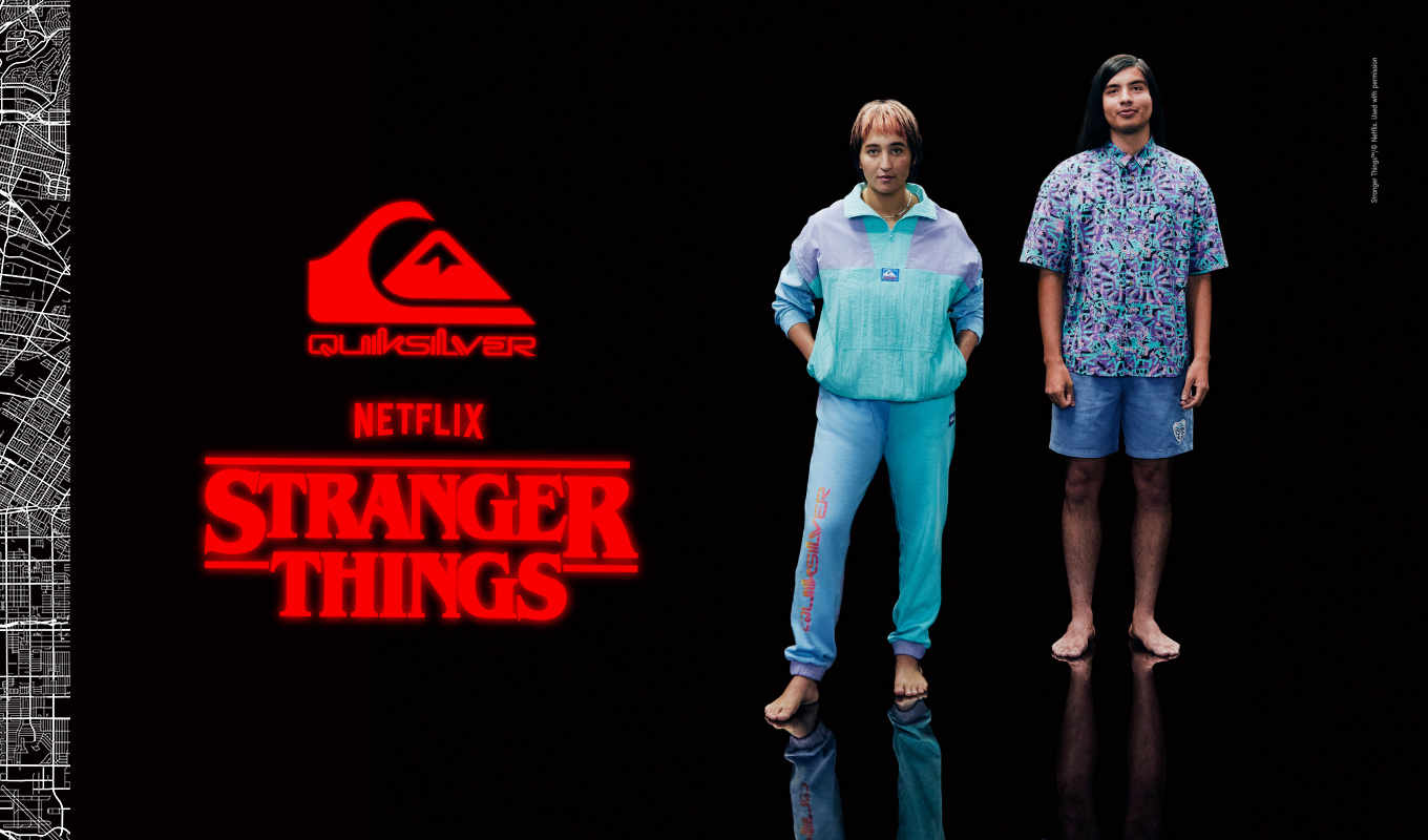 Collection Stranger Things Quiksilver 
