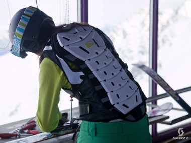 snowboard spine protector