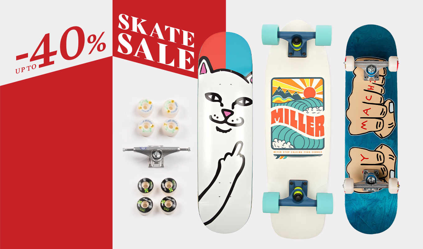 Skate Sale - Up to - 40 %