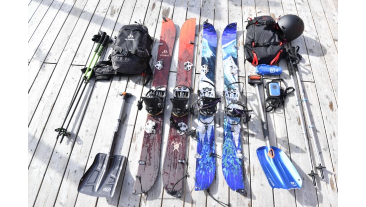 Overview of all splitboard and touring equipment you need
