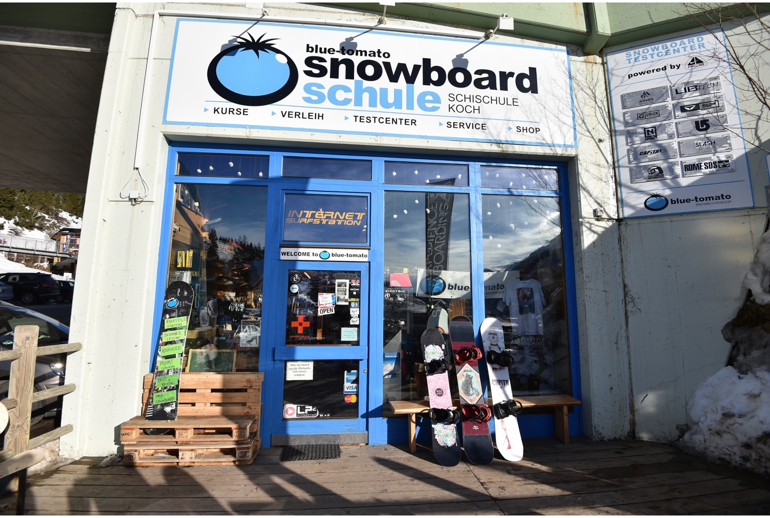 Blue Tomato Snowboard School Obertauern Austria Blue Tomato