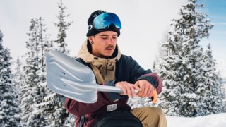 Máscara de esquí/snow de niños Frameless Mountain PRO