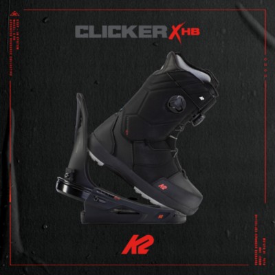 K2 Clicker™ X HB Men's Step-In Snowboard Bindings 2023