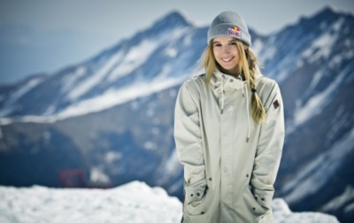 Anna Gasser at the Kitzsteinhorn by Mirja Geh / Red Bull Content Pool
