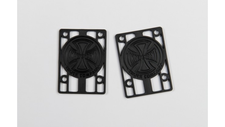 Riser pads from Independent for bigger wheels